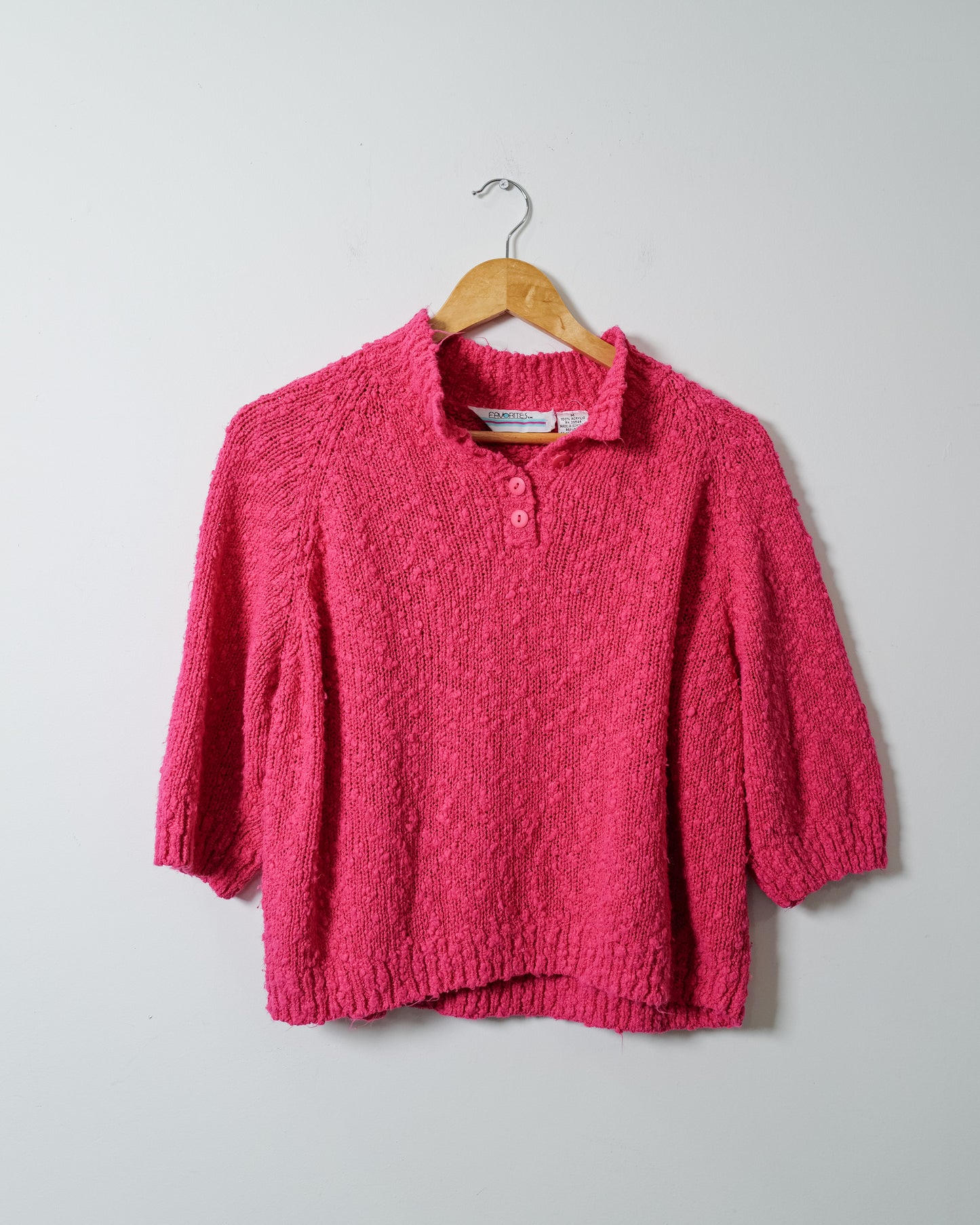 Vintage Boucle Sweater - Size Medium