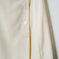 Vintage Ivory Button Skirt - Size 8P
