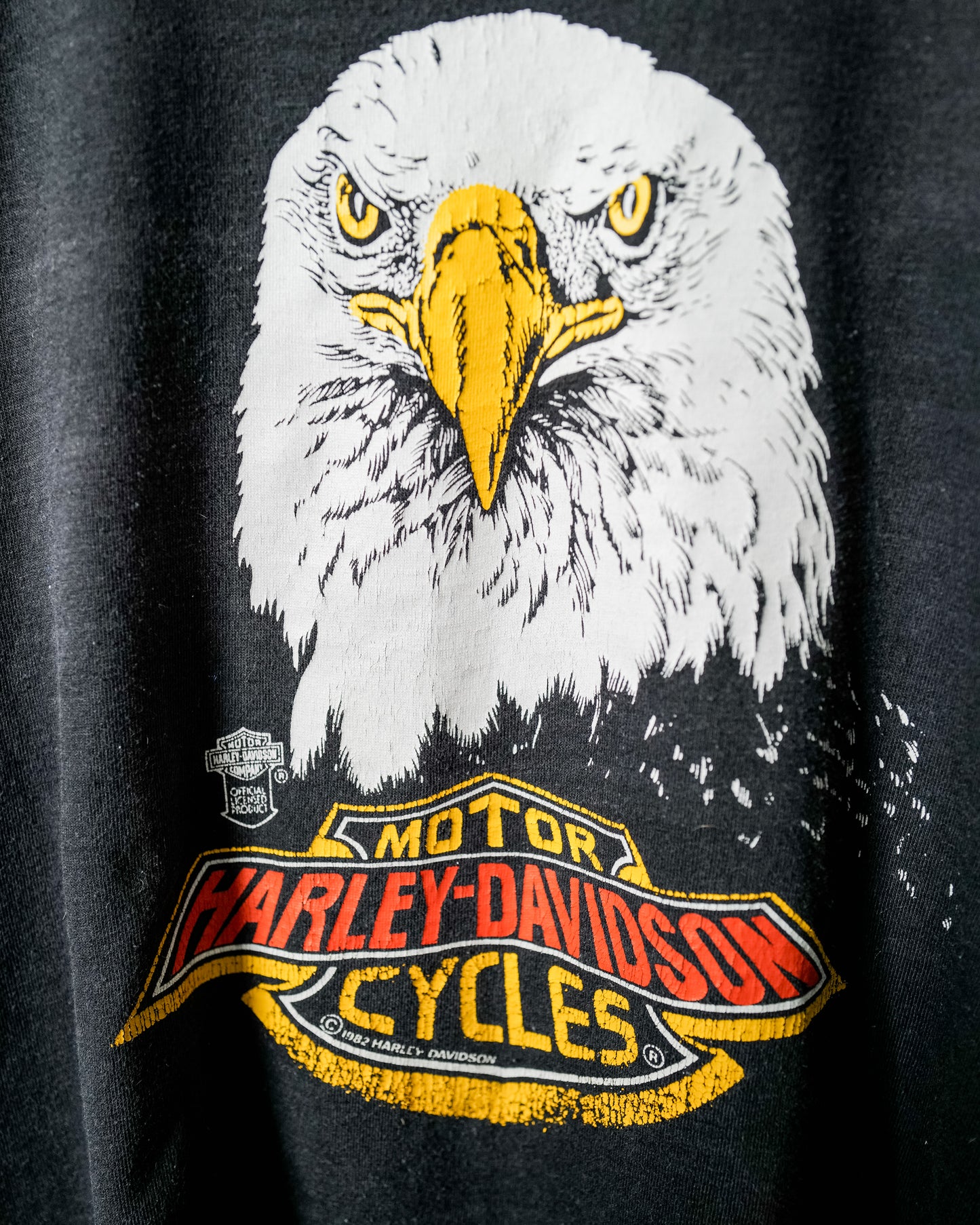 Vintage Rare 1982 "Sick Rick" Harley Davidson Shirt - Size Medium